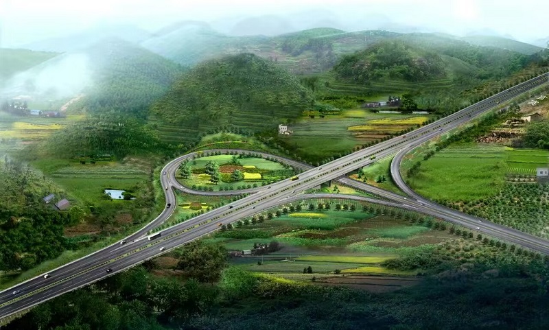 巴城东环线兴文互通